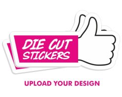 Custom Die-Cut Stickers Design By Creative