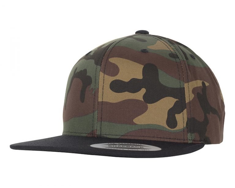 YP089 Classic snapback 2-tone camo | Design By Creative