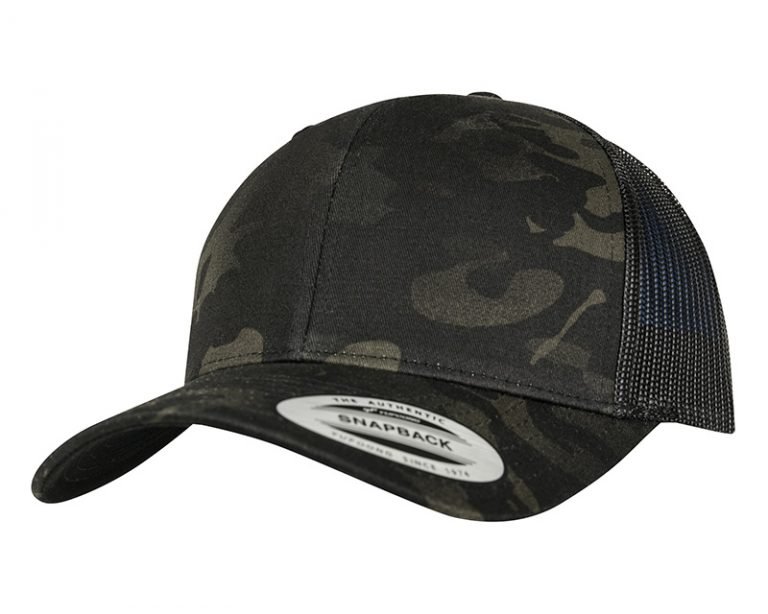 YP131 Retro trucker Multicam | Design By creative