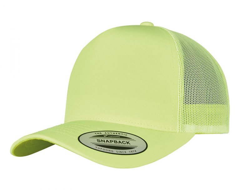 YP163 Neon Retro Trucker Cap | Design By Creative