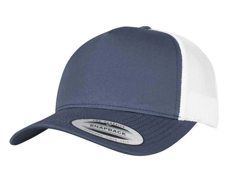 YP125 5-panel retro trucker 2-tone cap | Design By Creative