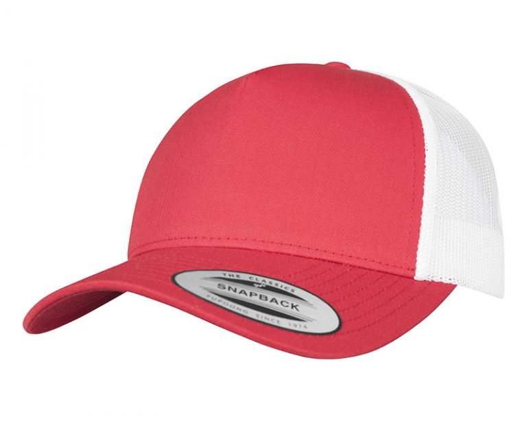 YP125 5-panel retro trucker 2-tone cap | Design By Creative