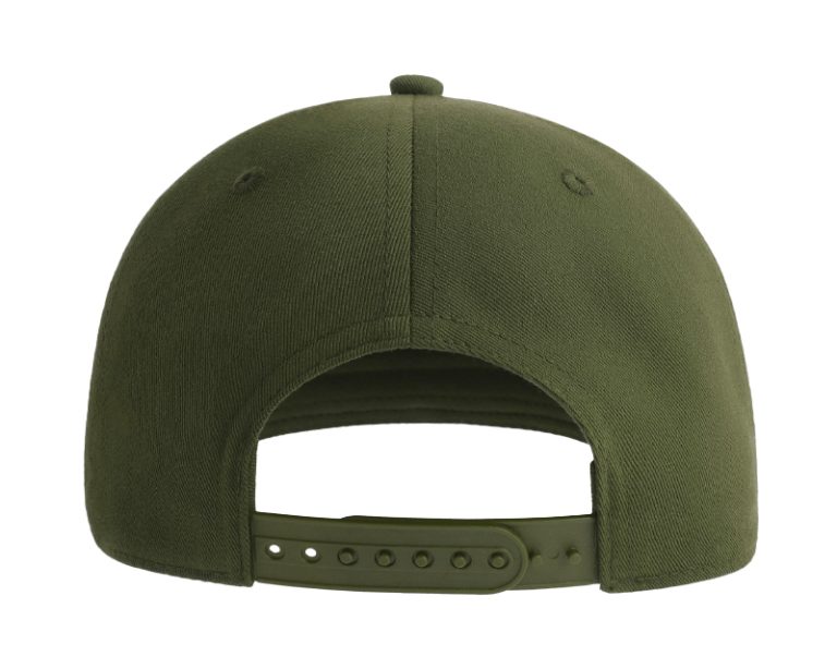 Atlantis James 6 Panel Recycled Cap in Olive