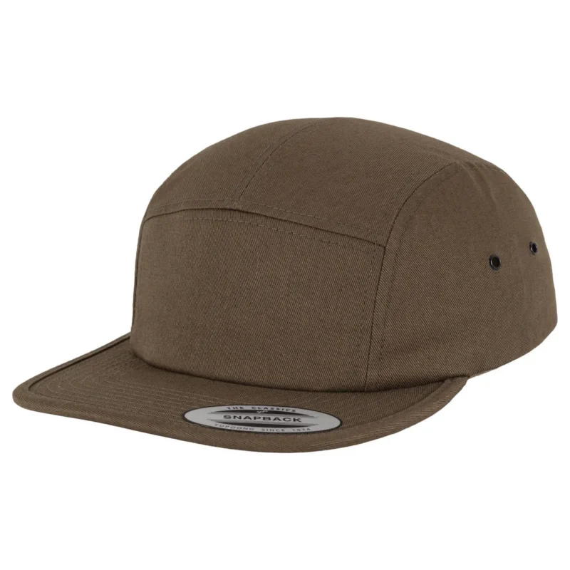 YP005 Classic 5 Panel Jockey Cap | Design By Creative