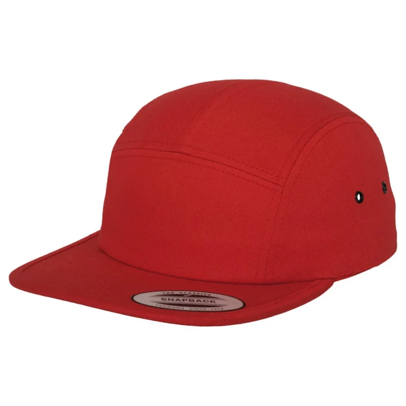 YP005 Classic 5 Panel Jockey Cap | Design By Creative