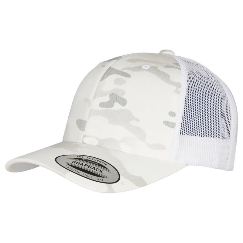 YP131 RETRO TRUCKER MULTICAM SNAPBACK | Design By Creative