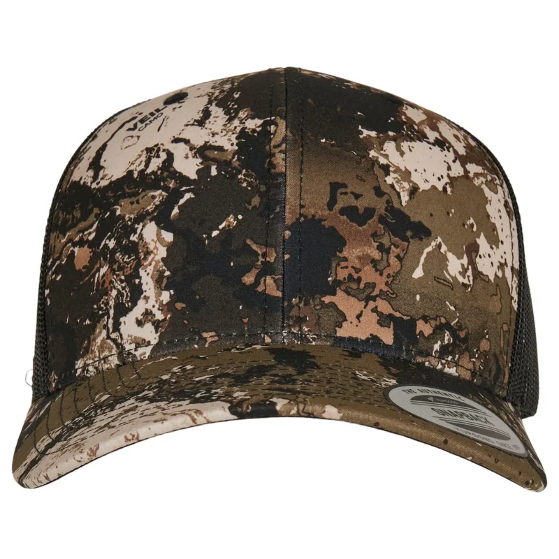 YP239 Classics® Veil Camo™ Retro Trucker Cap (6606VC) | Design By Creative