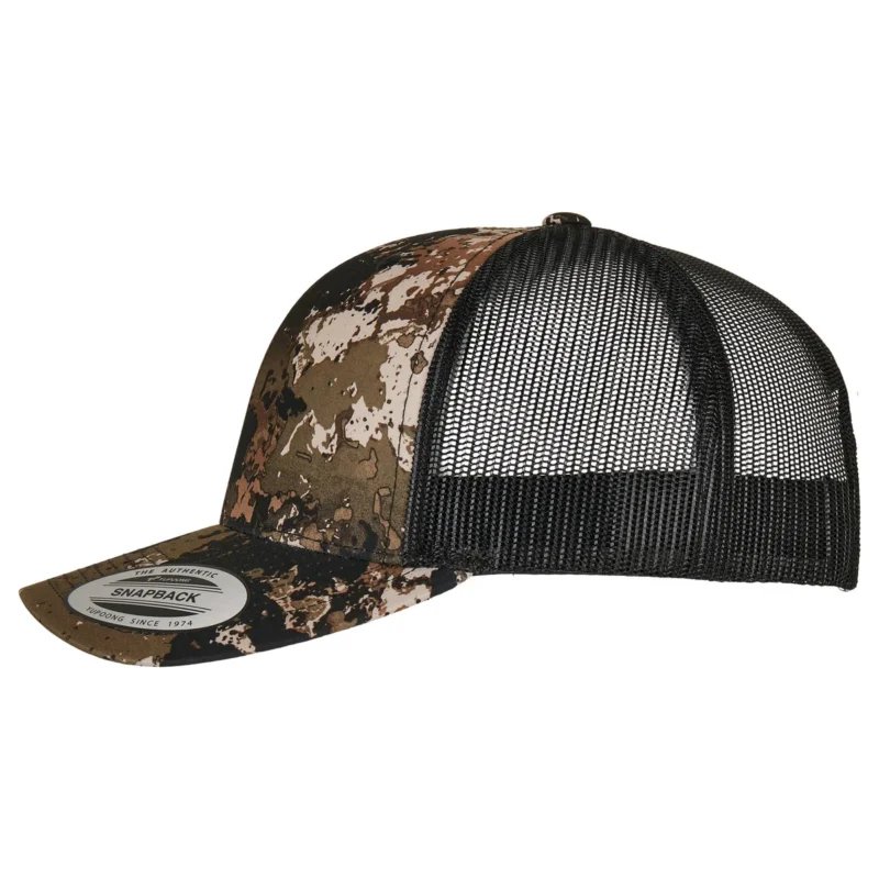 YP239 Classics® Veil Camo™ Retro Trucker Cap (6606VC) | Design By Creative