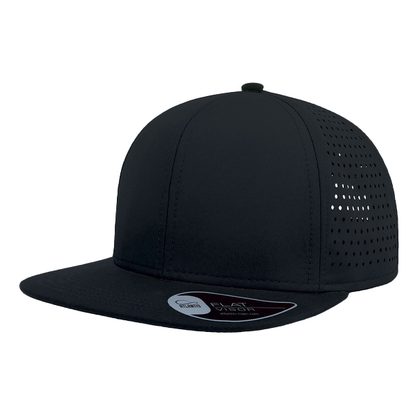 Atlantis Bank Flat Peak Ventilated Snapback | Design By Creative