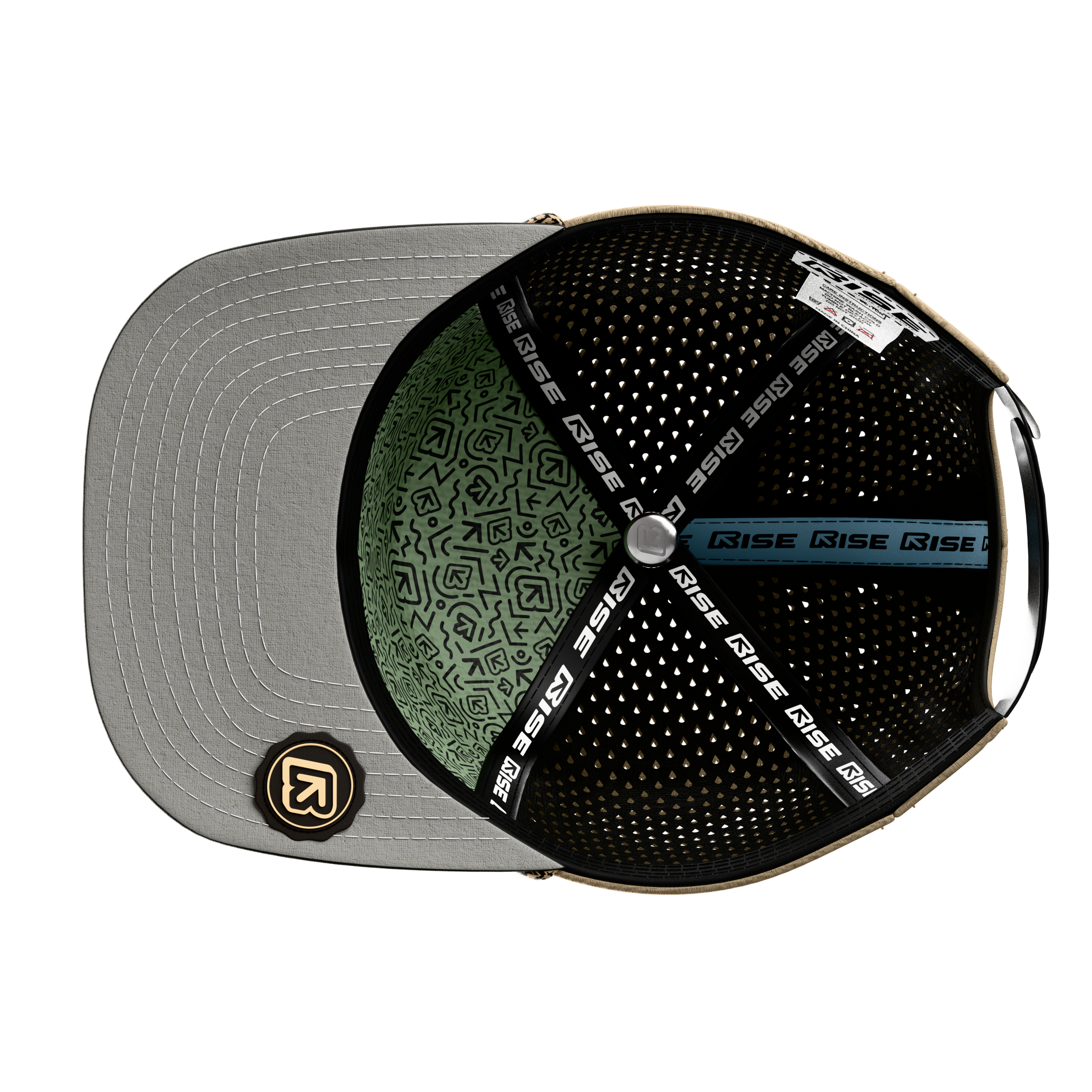 Custom cap inside view