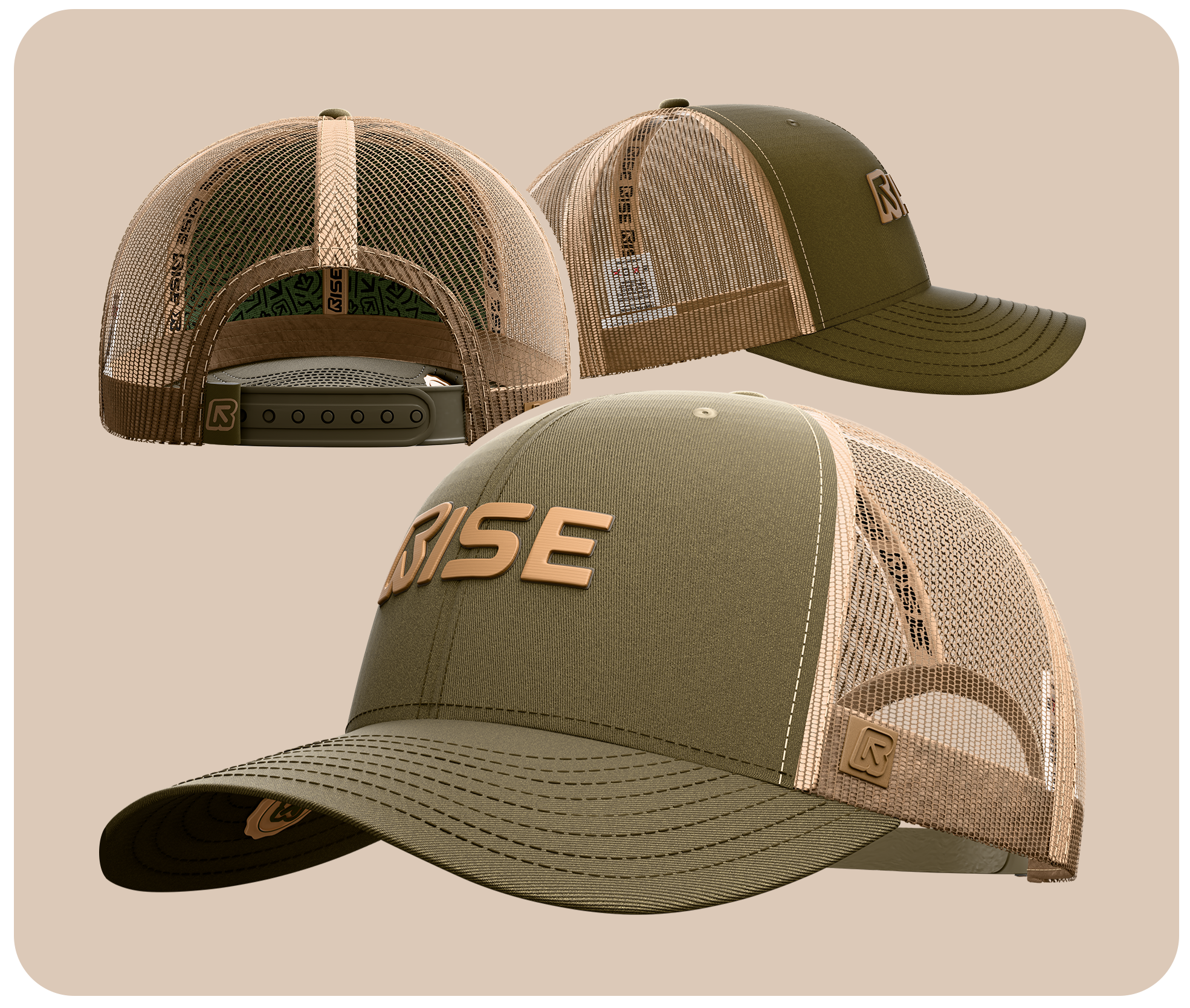 50 units custom hats